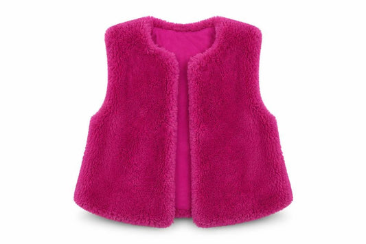 George Girls Purple   Windbreaker Waistcoat Size 3-4 Years