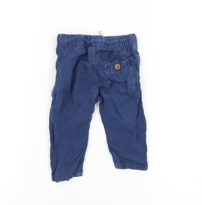 Zara Baby Blue   Jogger Trousers Size 6-9 Months