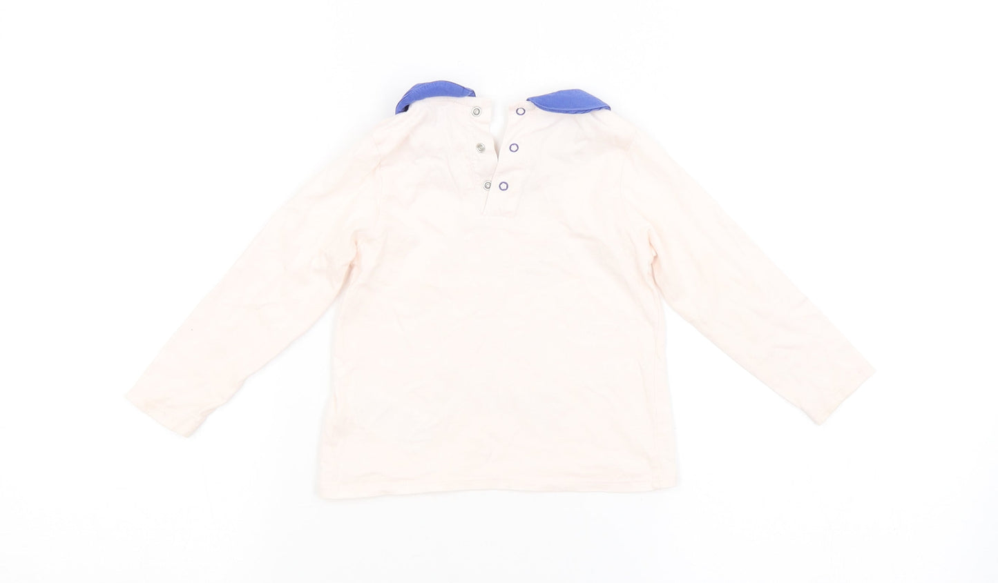 Billieblush Girls Pink   Basic T-Shirt Size 12-18 Months  - UNICORN