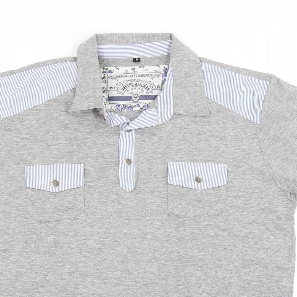 Preworn Mens Grey    Polo Size M