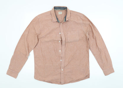 ACW85 Mens Multicoloured    Button-Up Size M