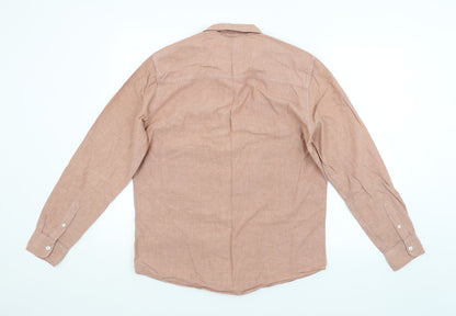 ACW85 Mens Multicoloured    Button-Up Size M