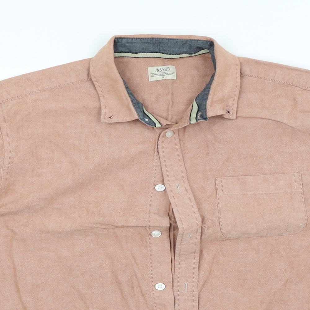 ACW85 Mens Multicoloured    Button-Up Size M