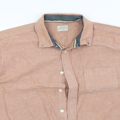 ACW85 Mens Multicoloured    Button-Up Size M