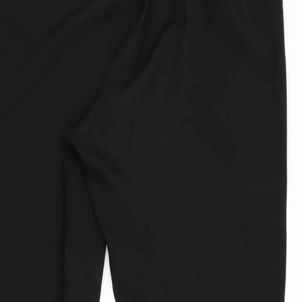 Womens UK Size 22 BM Regular Fit  Black Trousers