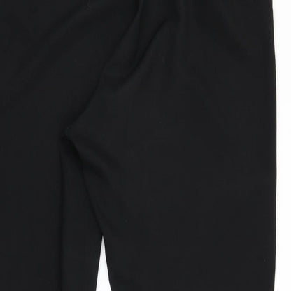 Womens UK Size 22 BM Regular Fit  Black Trousers