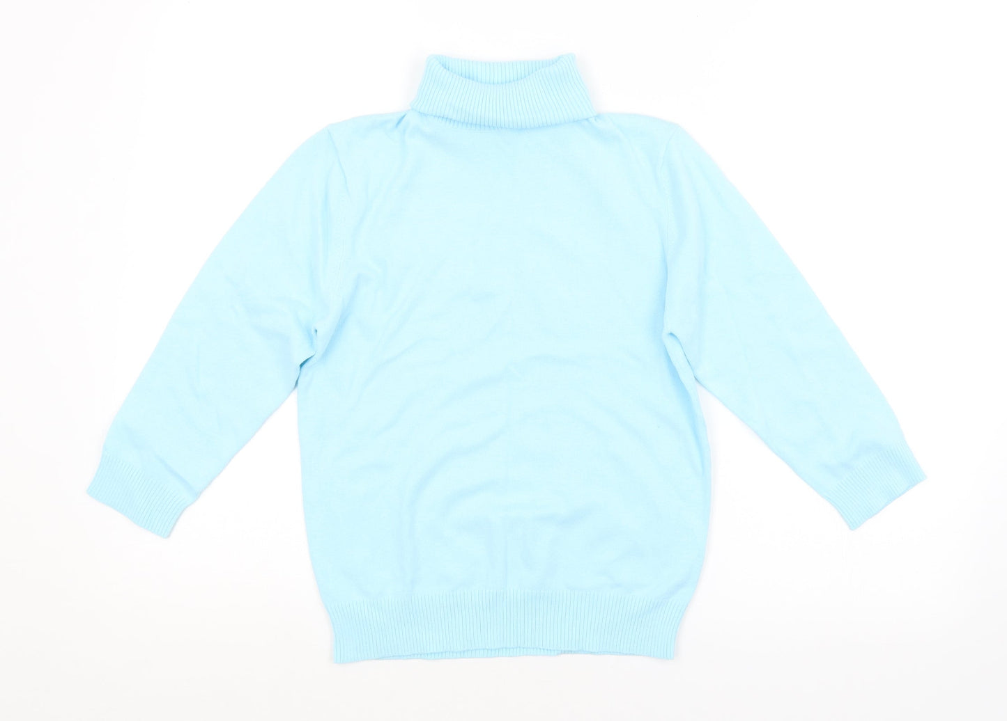 Womens UK Size M Preworn Blue Pullover Jumper