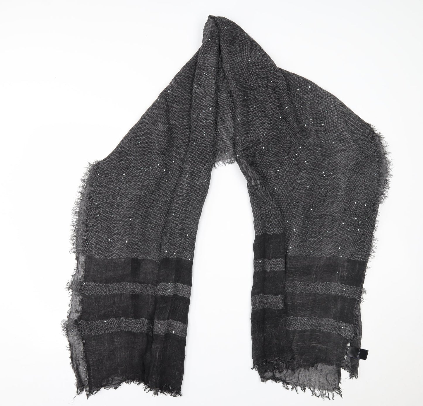 NEXT Womens Grey Striped   Scarf