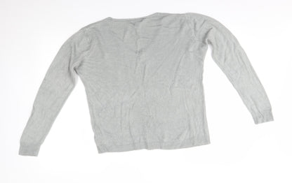 Primark Womens Grey   Pullover Jumper Size L