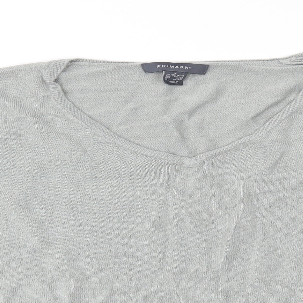 Primark Womens Grey   Pullover Jumper Size L