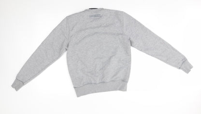 DIvine trash Mens Grey   Pullover Sweatshirt Size XS