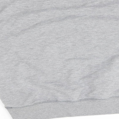 DIvine trash Mens Grey   Pullover Sweatshirt Size XS
