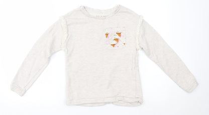 Nutmeg Boys Grey   Pullover Jumper Size 11-12 Years