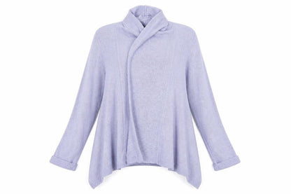 Womens UK Size 12 Papaya Purple Cardigan Jumper