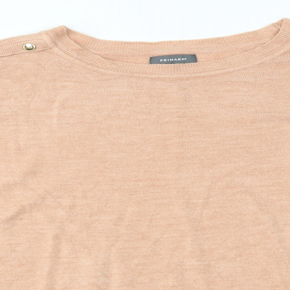 Primark Womens Beige   Pullover Jumper Size L