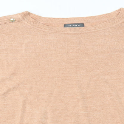 Primark Womens Beige   Pullover Jumper Size L