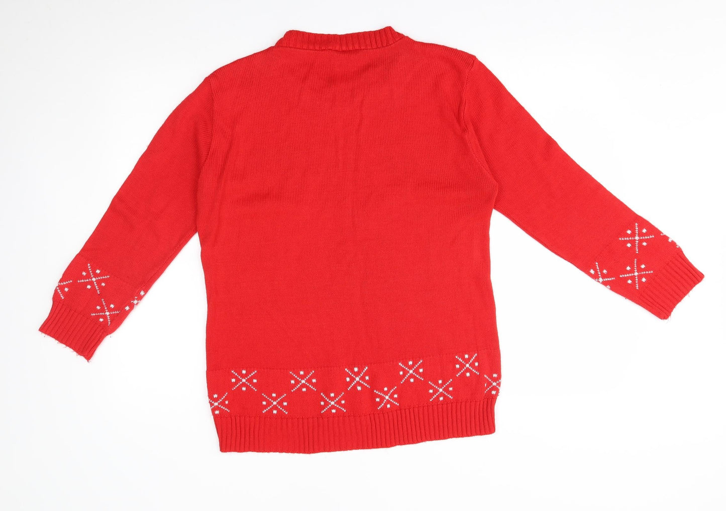 Gazelle Womens Red   Pullover Jumper One Size  - penguin
