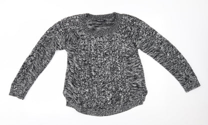 Womens UK Size 10 Select Grey Pullover Jumper