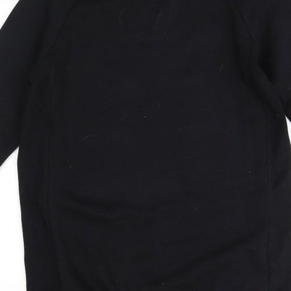 F&F Girls Black   Tunic Jumper Size 10-11 Years  - unicorn