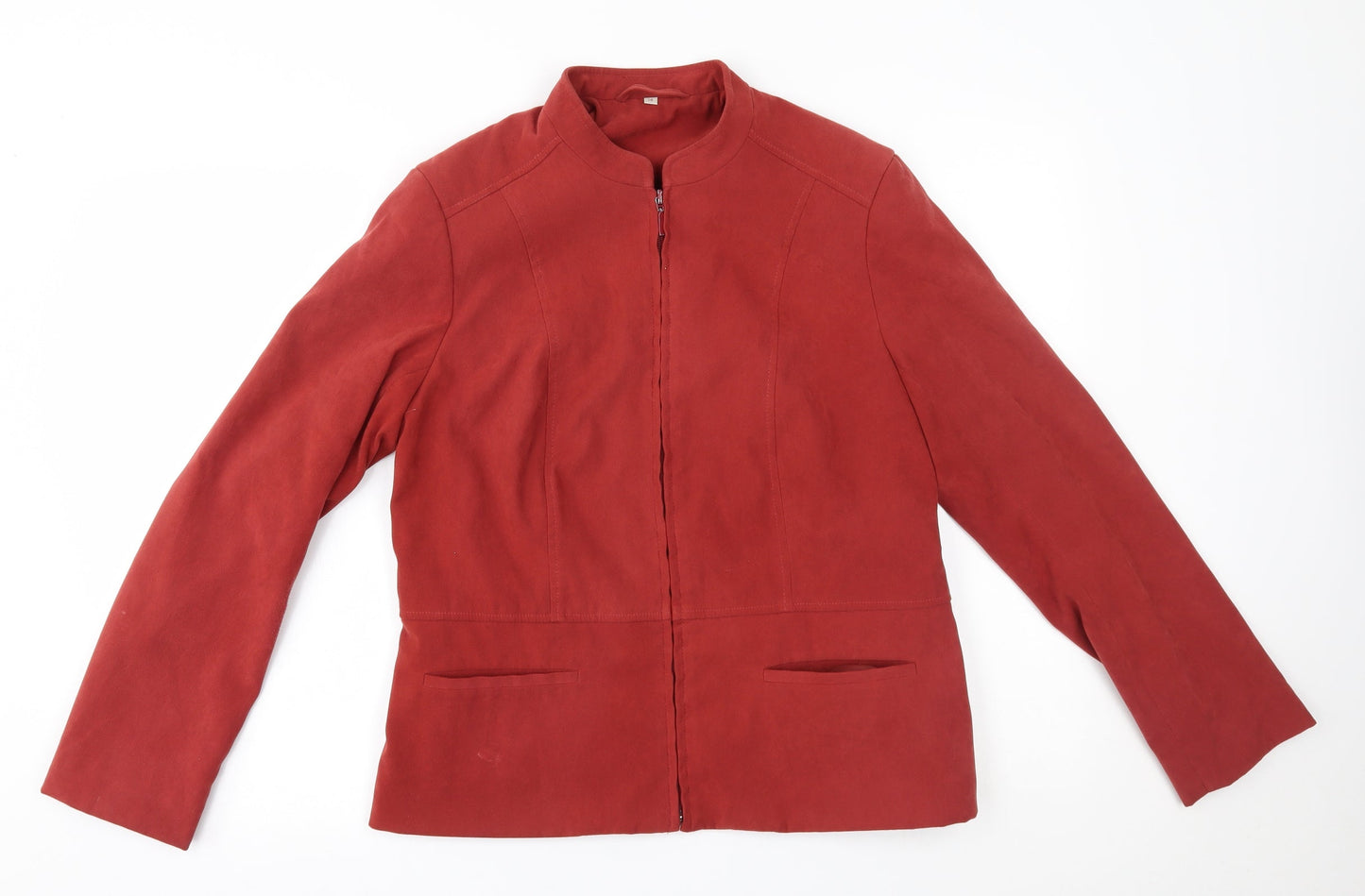 Womens UK Size 14 EWM Red Jacket