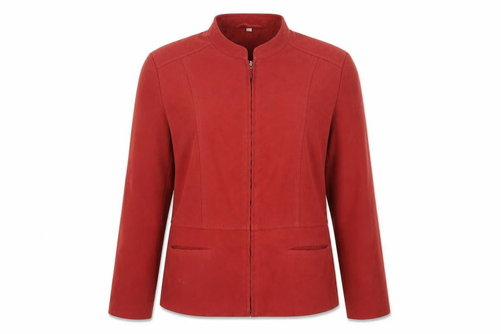 Womens UK Size 14 EWM Red Jacket