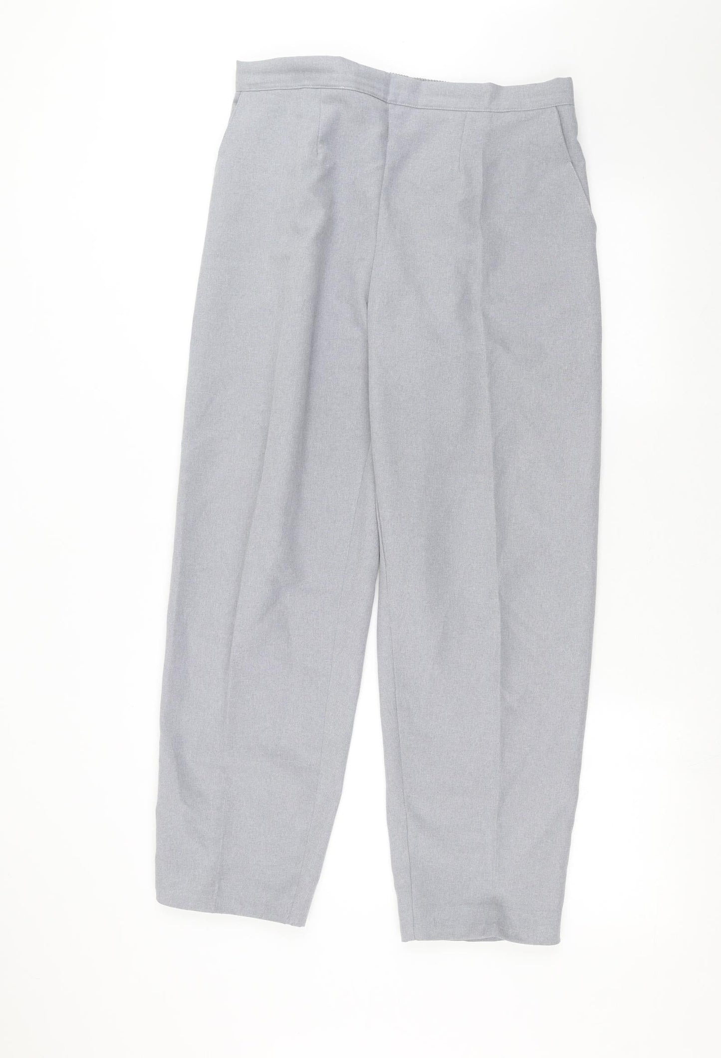 Womens UK Size 16 Preworn Regular Fit  Blue Trousers