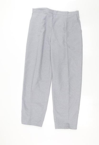Womens UK Size 16 Preworn Regular Fit  Blue Trousers