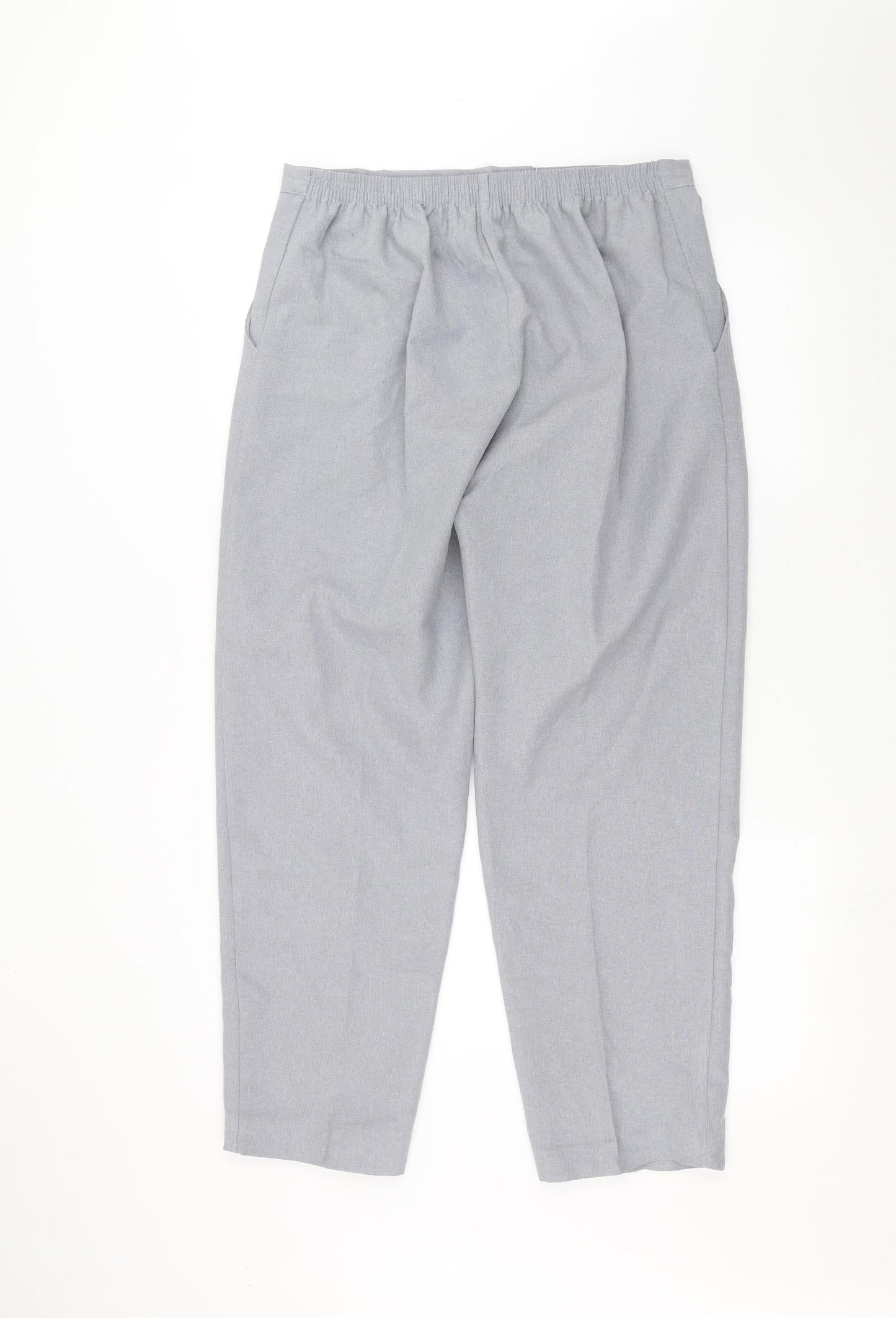 Womens UK Size 16 Preworn Regular Fit  Blue Trousers