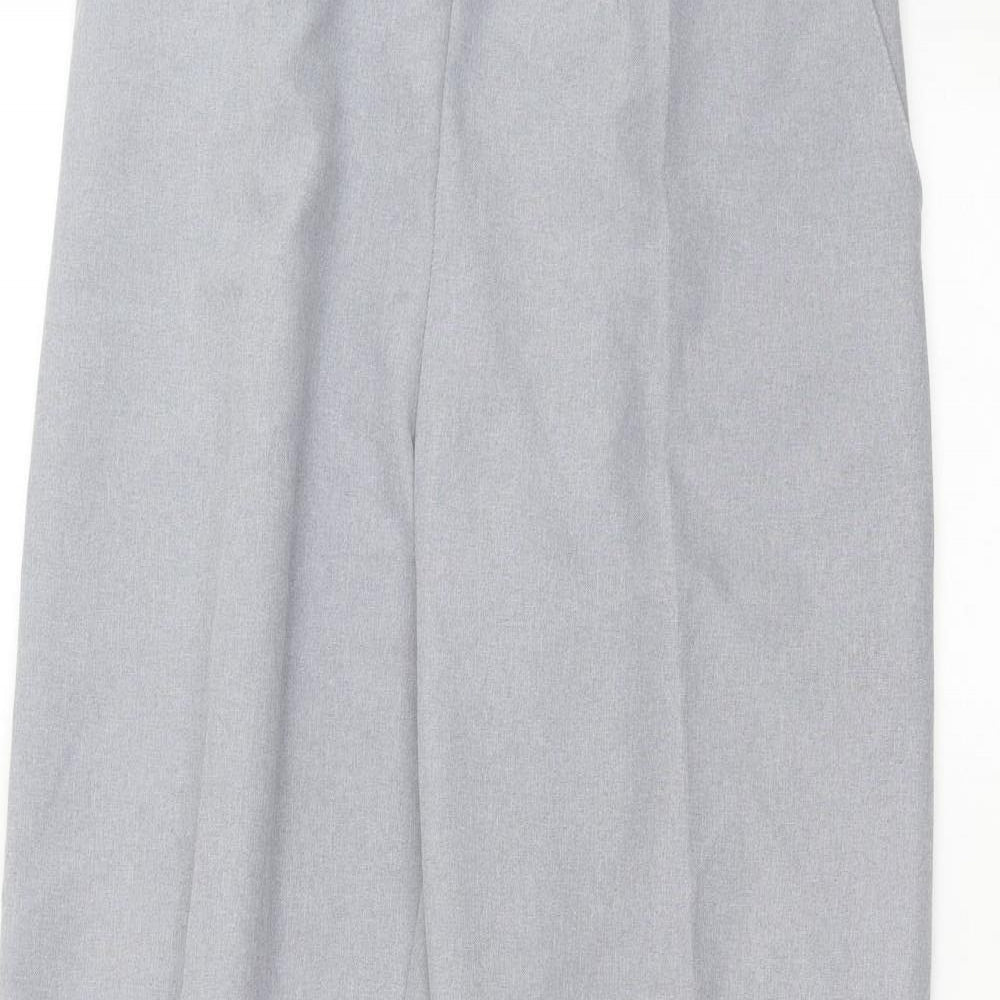 Womens UK Size 16 Preworn Regular Fit  Blue Trousers