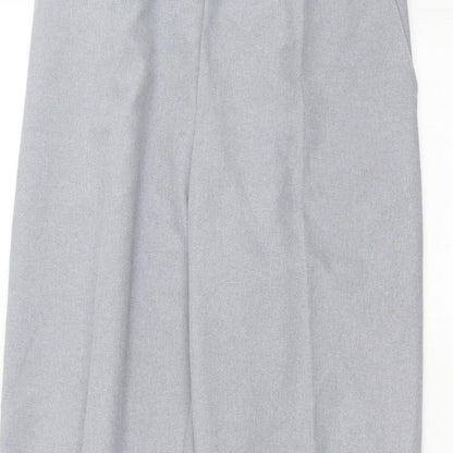 Womens UK Size 16 Preworn Regular Fit  Blue Trousers