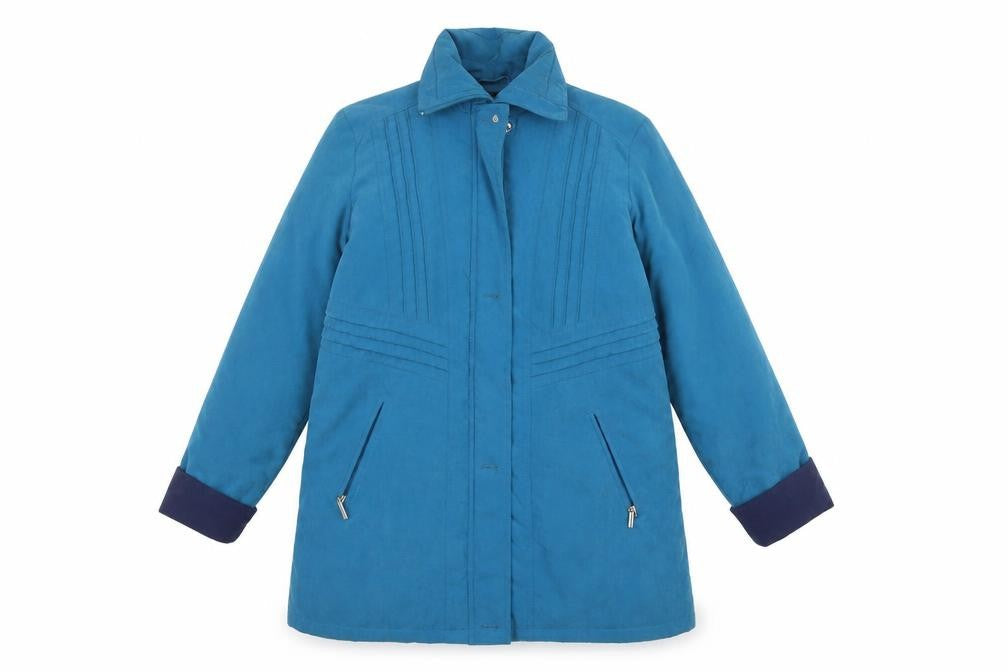 Womens UK Size 12 JBC Blue Overcoat