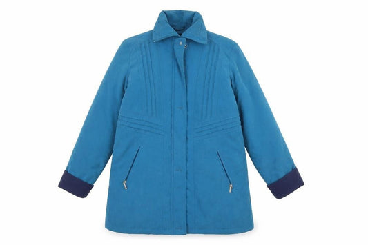 Womens UK Size 12 JBC Blue Overcoat