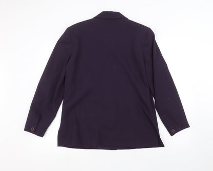 Womens UK Size 12 Preworn Purple Jacket