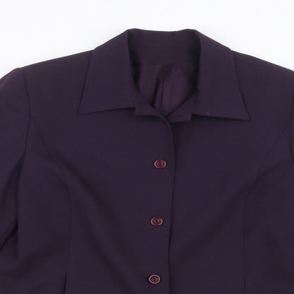 Womens UK Size 12 Preworn Purple Jacket