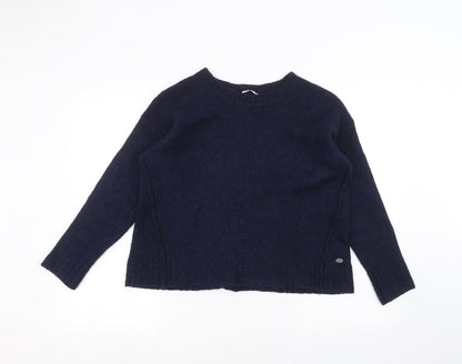 Womens UK Size M EDC Blue Pullover Jumper