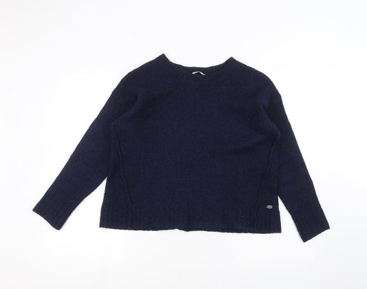 Womens UK Size M EDC Blue Pullover Jumper