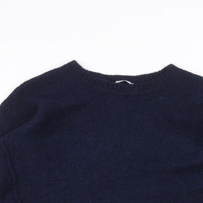 Womens UK Size M EDC Blue Pullover Jumper