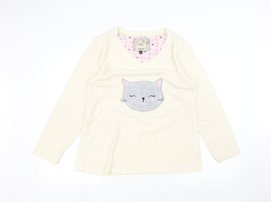 Love To Dream Womens White   Pullover Jumper Size 12