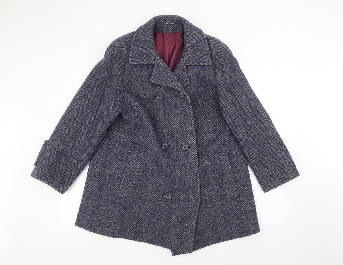 english lady Womens Blue   Jacket  Size 14