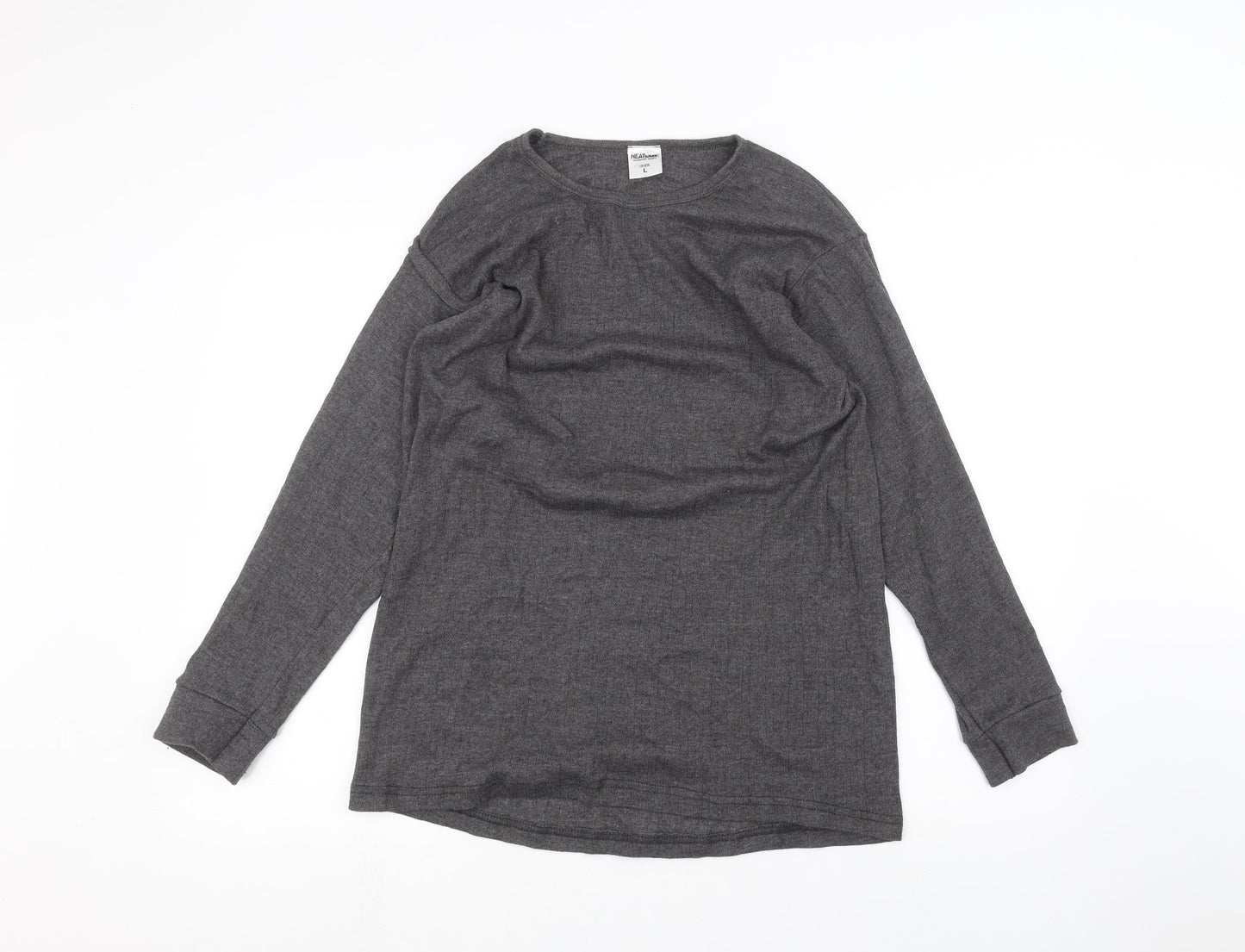 HeatSaver Womens Black   Basic T-Shirt Size L