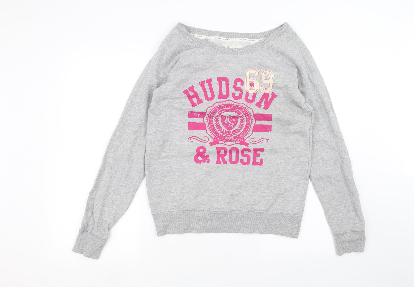 Womens UK Size 8 New Look Grey Pullover Jumper