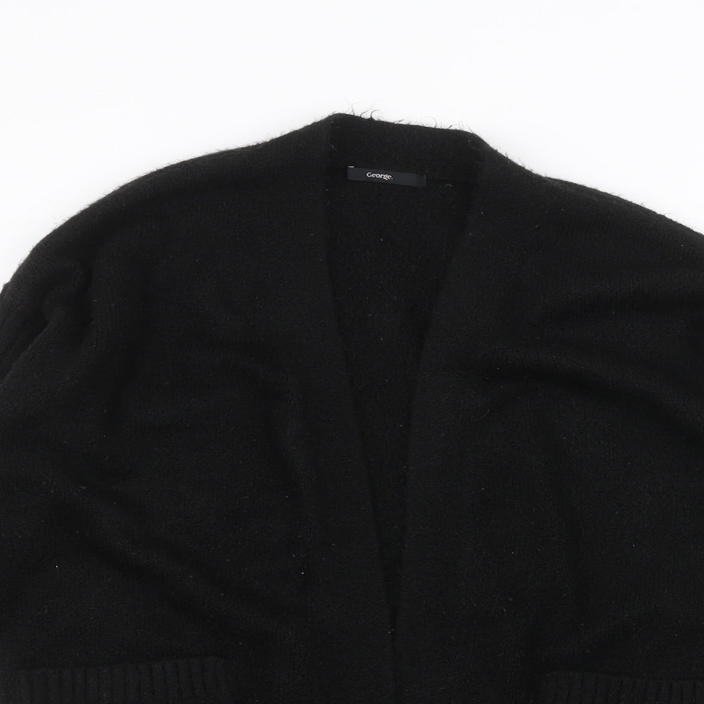 George Womens Black   Cardigan Jumper Size M