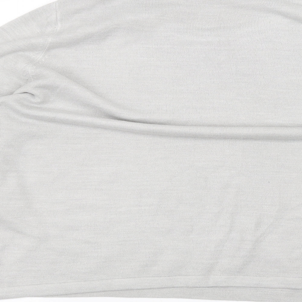 Womens UK Size 20 Marks and Spencer Grey Basic T-Shirt