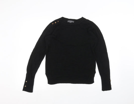 Primark Womens Black   Pullover Jumper Size XS