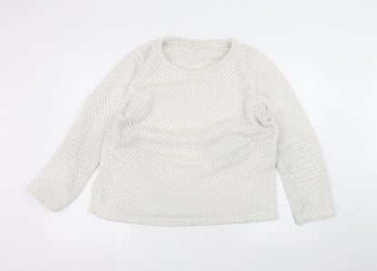 George Womens White   Pullover Jumper Size 12