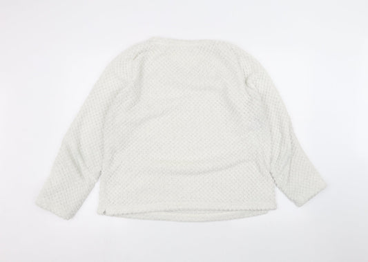 George Womens White   Pullover Jumper Size 12