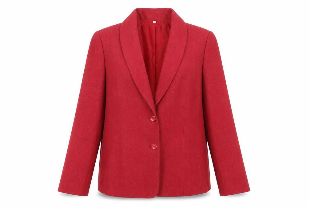 Womens UK Size 14 EWM Red Jacket