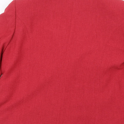 Womens UK Size 14 EWM Red Jacket