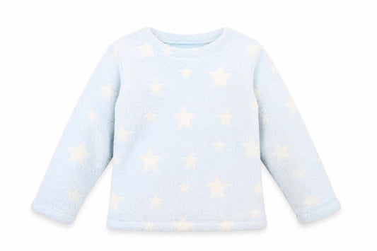 Glow in the dark Girls Blue   Pullover Jumper Size 2-3 Years  - Glow in the dark