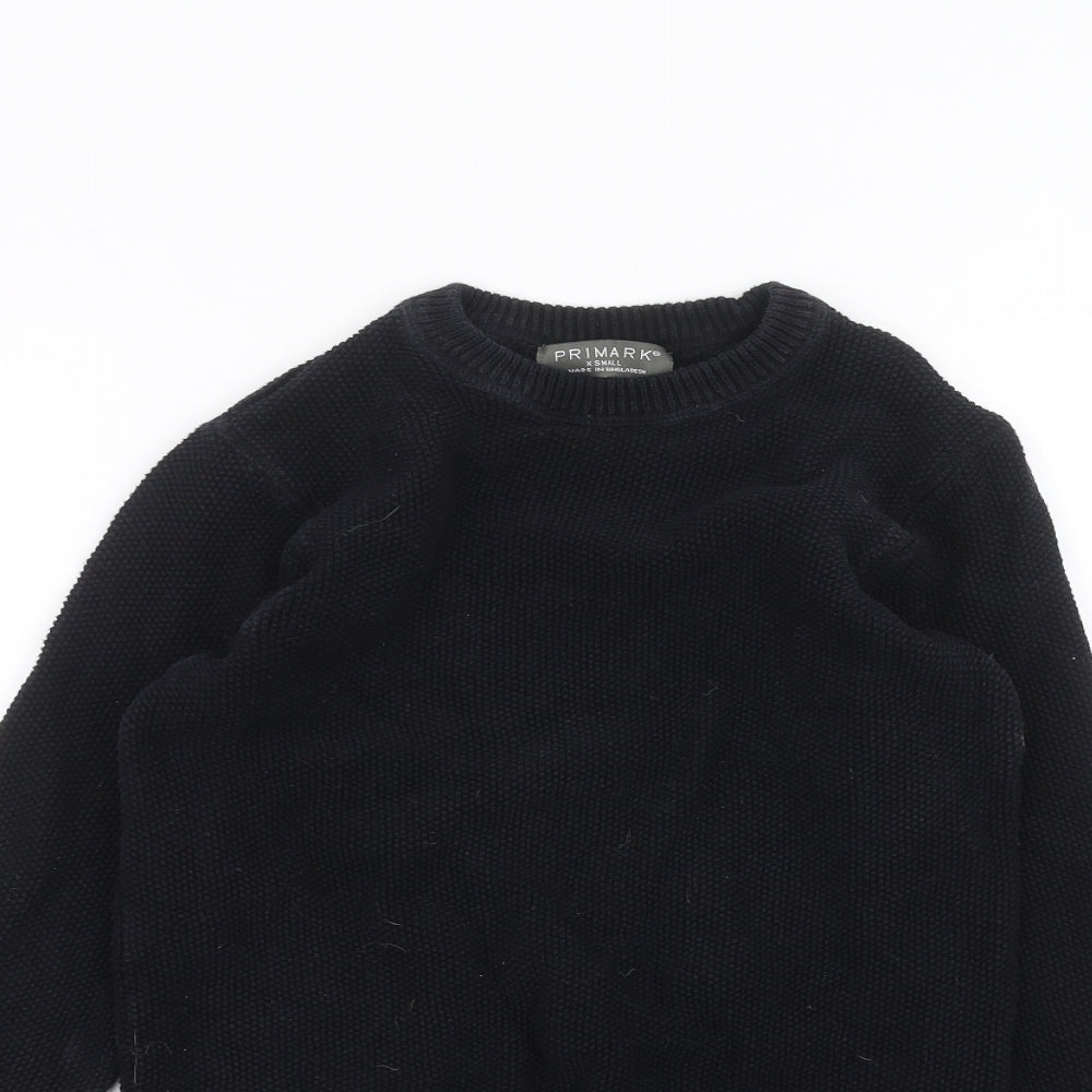 Primark Womens Black   Pullover Jumper Size XS